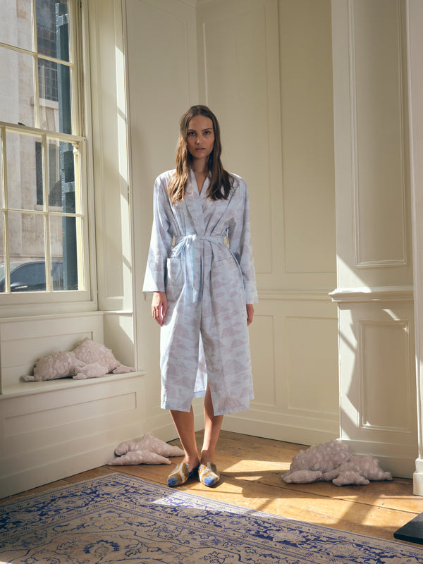 Buy Sage Green Lightweight Waffle Dressing Gown from Next USA