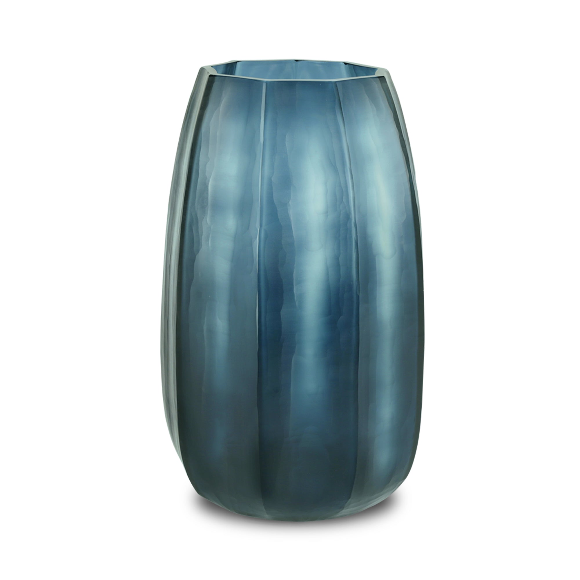 C117 GUAXS（ガクス） KOONAM（クーナム） Mサイズ　展示品 Guaxs - Koonam XL Vase - Ocean Blue / Indigo - Mondopiero, Melbourne